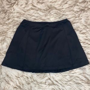 Slazenger Pleated Athletic Skort Black Size Small